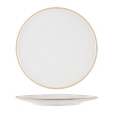 PLATE ROUND WHITE PEBBLE 160MM, TK SOHO