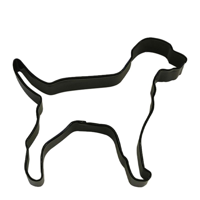 COOKIE CUTTER DOG 10CM BLACK