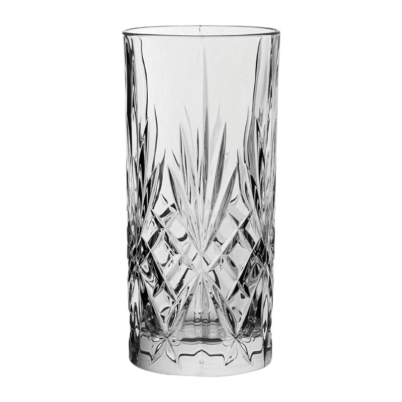 GLASS LONG DRINK 350ML, CROWN BALLAD