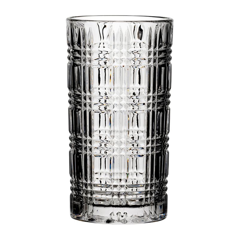 GLASS HIGHBALL 410ML, CROWN RHINE