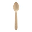 UNBRANDED 100MM WOODEN TEASPOON, BIOPAK