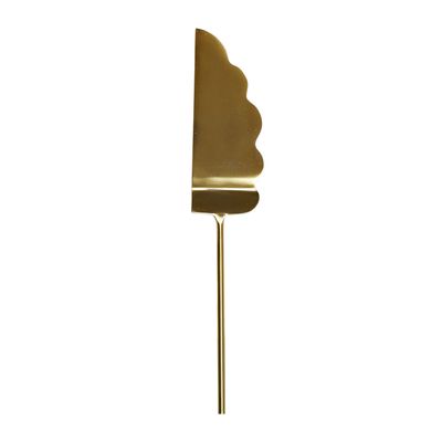 SERVER CAKE GOLD 27.5X4.5CM, DULCE