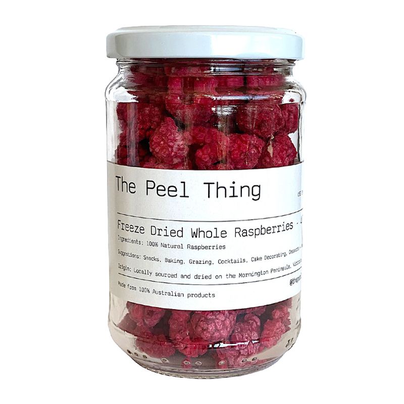 FREEZE DRIED RASPBERRIES 40GM