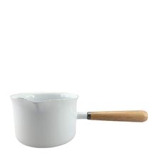 BUTTER WARMER ENAMEL WHITE 11CM/650ML