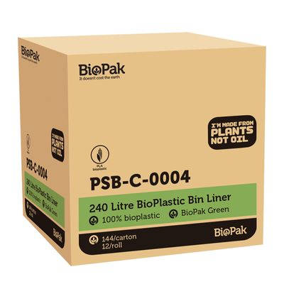 240L BIOPLASTIC BAG, BIOPAK