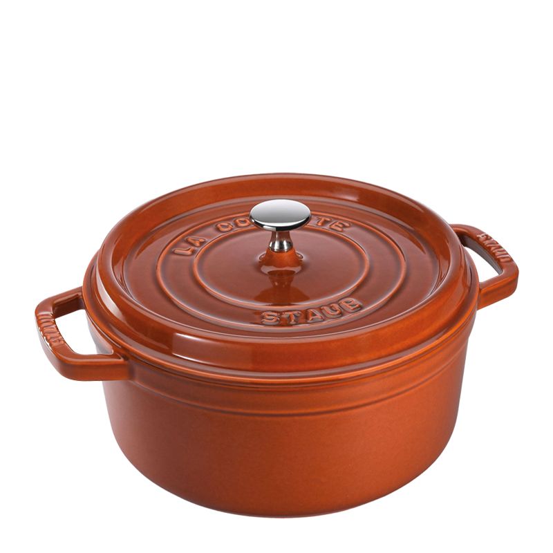 COCOTTE ROUND CINNAMON 20CM, STAUB