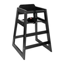 BLACK HIGH CHAIR