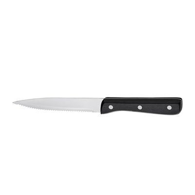 KNIFE STEAK BLACK BAKELITE HANDLE