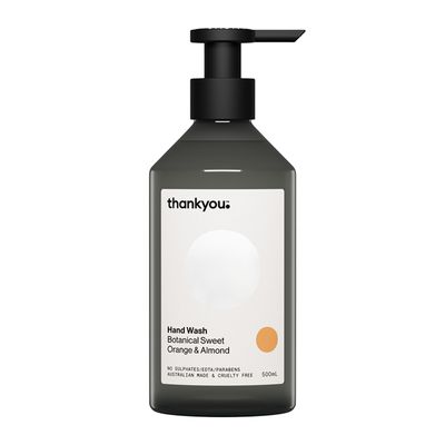 HAND WASH ALMOND/ORANGE 500ML THANKYOU