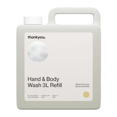 HAND WASH LEMON MYRTLE/OAT 3LT REFILL