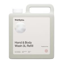 HAND WASH FRAGRANCE FREE 3LT REFILL