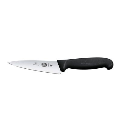 KNIFE UTILITY/COOKS 12CM BLK, VICTORINOX