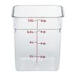 FOOD CONTAINER POLYCARB CLEAR CAMBRO