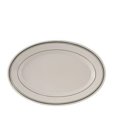 PLATE OVAL264MM GREEN BAY TUXTON TGB-012