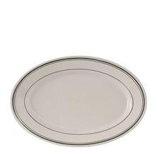 PLATE OVAL292MM GREEN BAY TUXTON TGB-013