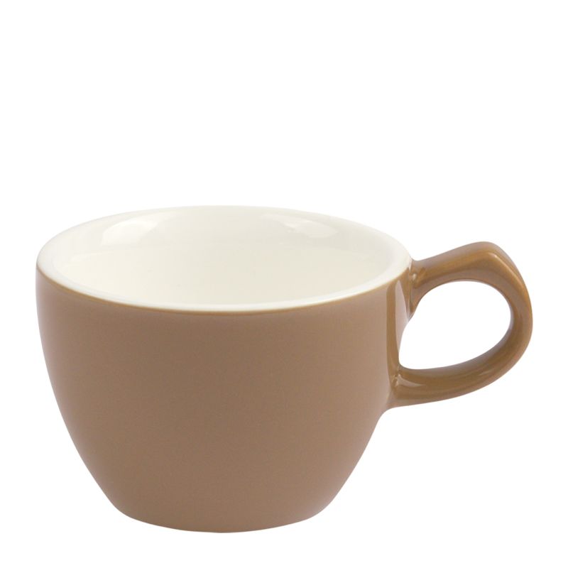 CUP FLAT WHITE MOKA 150ML, LUSSO