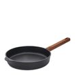 FRYPAN 24CM INDUCT ECO LITE WOOD HANDLE