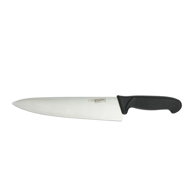KNIFE CHEFS BLACK 250MM, KHARVE
