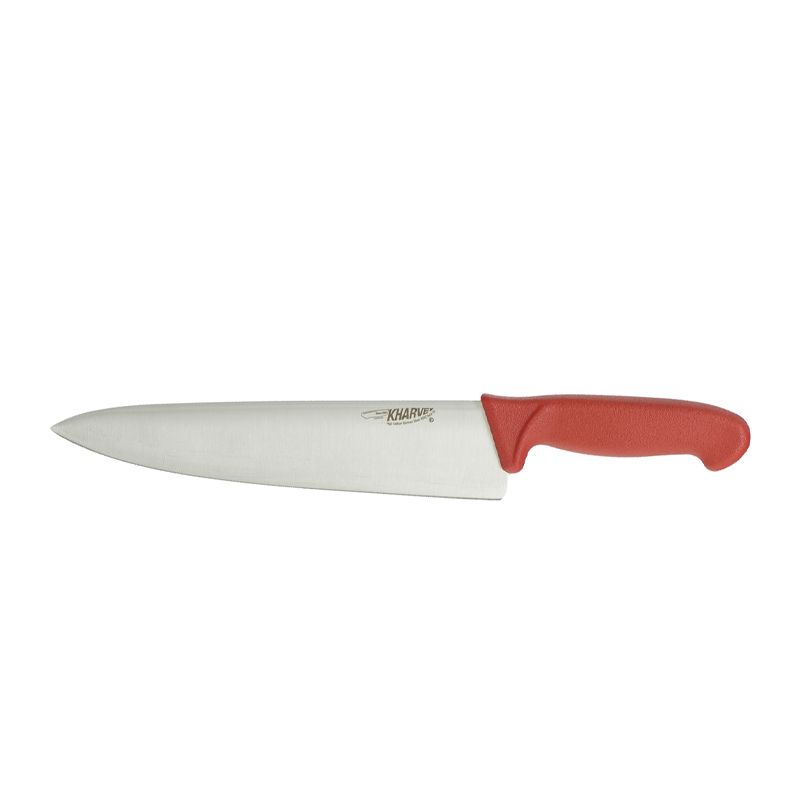 KNIFE CHEFS RED 250MM, KHARVE