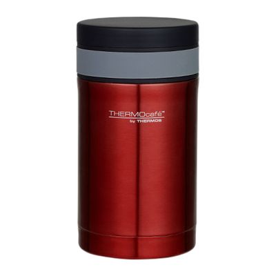 FOOD JAR W/SPOON 500ML RED, THERMOS