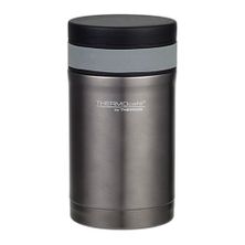 FOOD JAR W/SPOON 500ML SMOKE, THERMOS