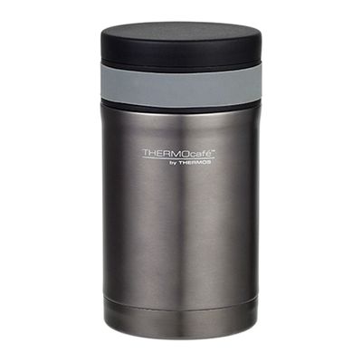 FOOD JAR W/SPOON 500ML SMOKE, THERMOS