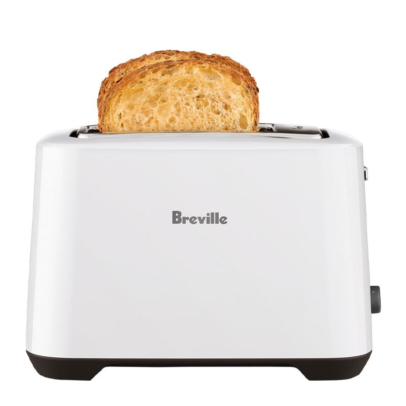 TOASTER 2 SLICE PLUS WHITE, BREVILLE