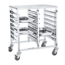 TROLLEY GASTRONORM DOUBLE 7 TIER
