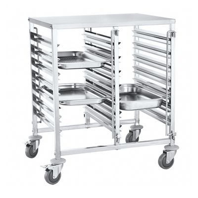TROLLEY GASTRONORM DOUBLE 7 TIER