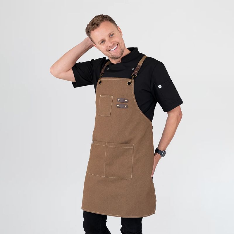 APRON BIB COFFEE, TOMY