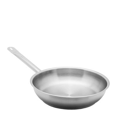 FRYPAN NO LID 20CM 18/10, DELUXE H/DUTY