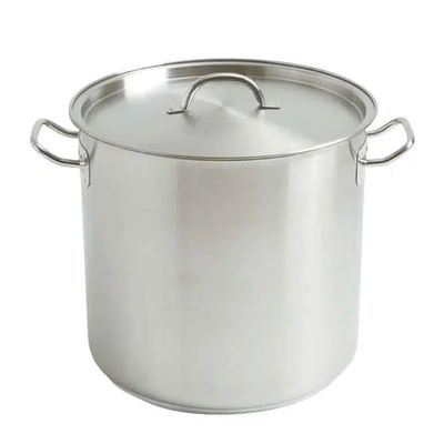 STOCKPOT W/LID 12LTR S/S 240X220MM DEEP