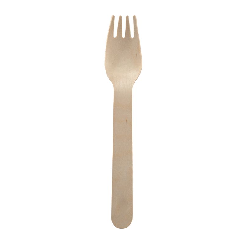 FORK 160MM WOOD, UNBRANDED 100PCES