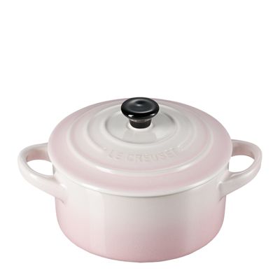 CASSEROLE MINI SHELL PINK, LE CREUSET