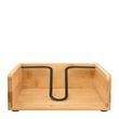 NAPKIN HOLDER WOODEN MW HARSTAD