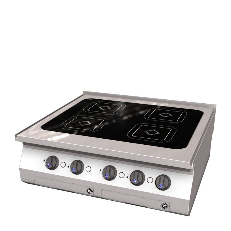 INDUCTION TOP 4-ZONE COUNTER SL