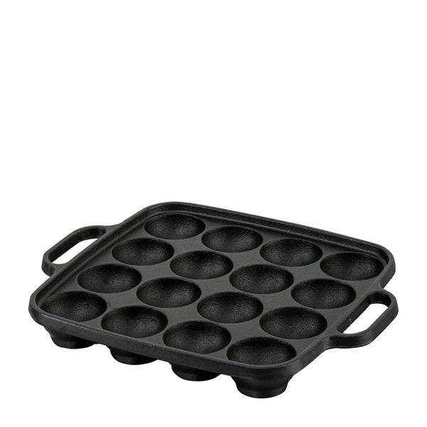 TAKOYAKI PLATE CAST IRON 16-HOLES