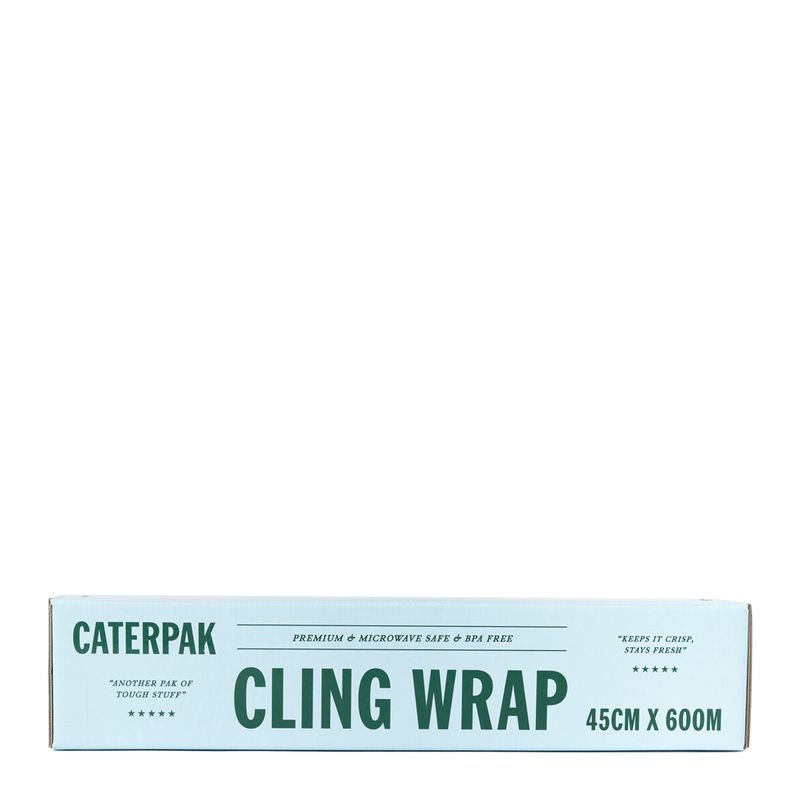 PVC FOOD WRAP 45CMX600M, CATERPAK 6CTN