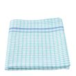 TEATOWEL WAFFLE CHECK 45X70CM GREEN 50PK