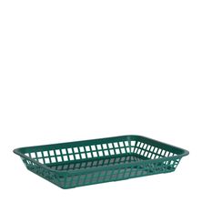 BREAD BASKET RECT PP GREEN 300X215X42MM