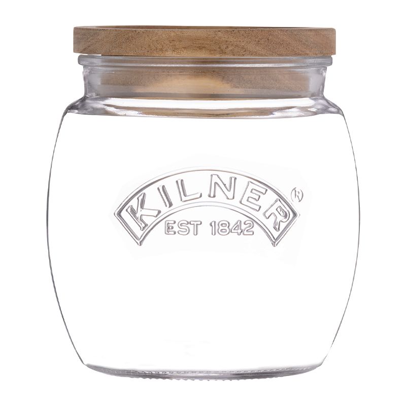 UNIVERSAL JAR WOODEN LID 850ML, KILNER