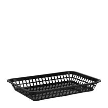 BREAD BASKET RECT PP BLK 300X215X42MM