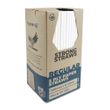 5 PLY PAPER STRAW WHITE 200MM, AUSTRAW