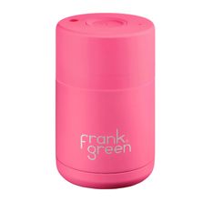 CUP REUSABLE CERAMIC NEON PINK  8OZ, F/G