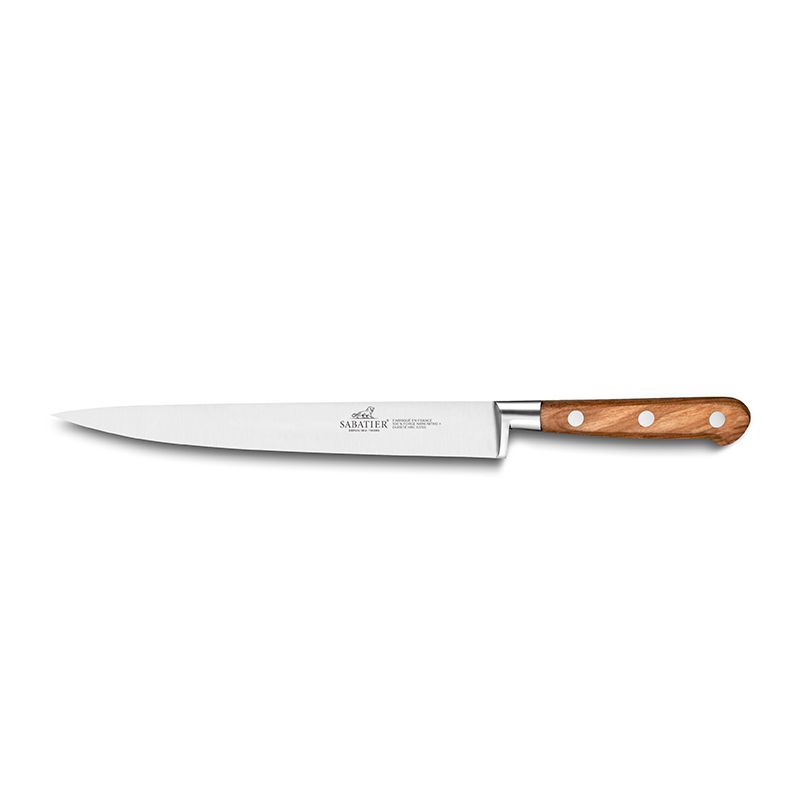 KNIFE FILLET  20CM, SABATIER OLIVE WOOD