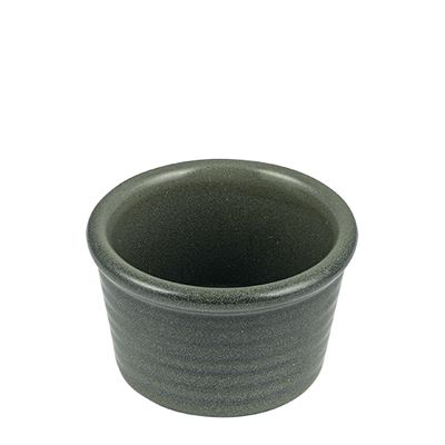 RAMEKIN RIBBED FOREST 85MM, ZUMA