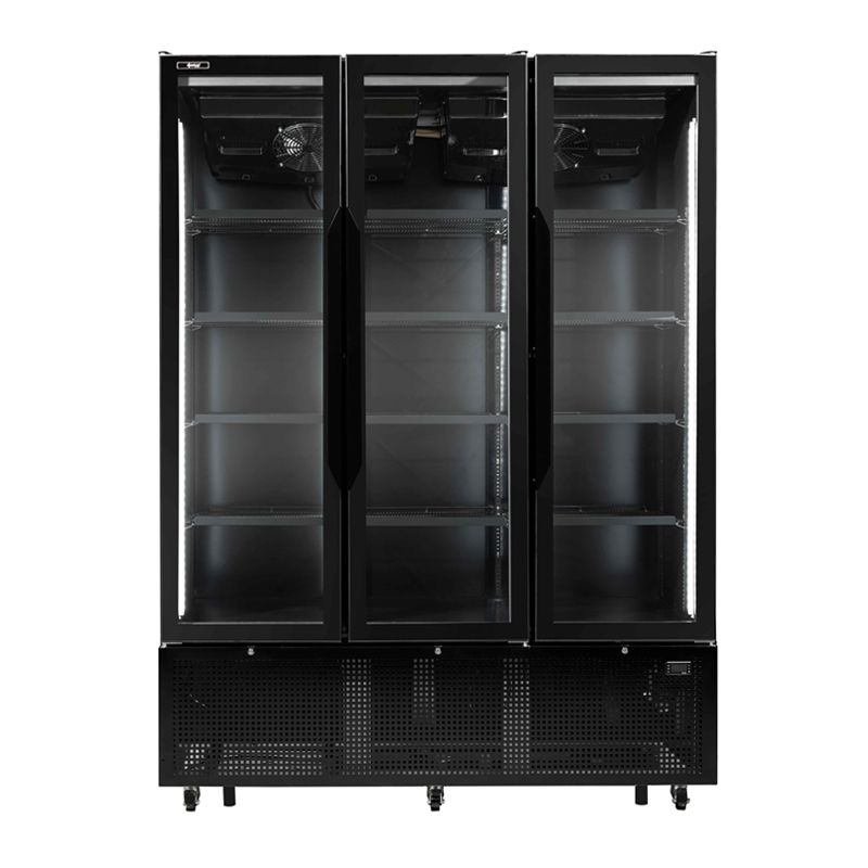 FRIDGE 3 DOOR GLASS 1326L, AUSTRAL