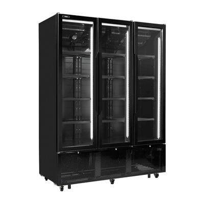 FRIDGE 3 DOOR GLASS 1326L, AUSTRAL