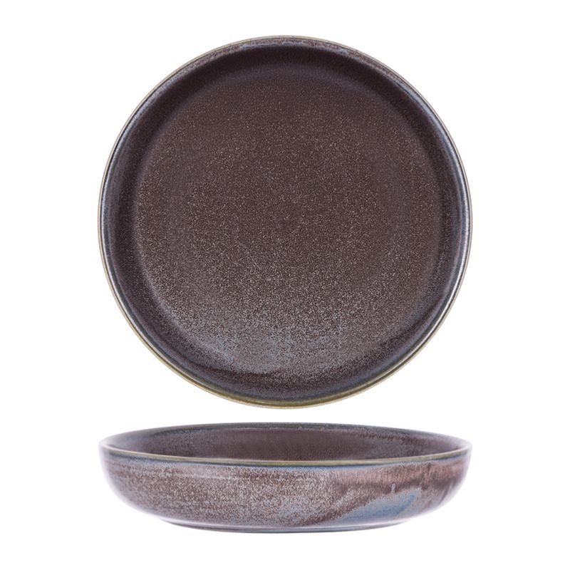 BOWL FLARED GREYSTONE BL 21X4CM,TK URBAN