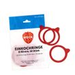 RUBBER WASHERS & CLAMPS WECK